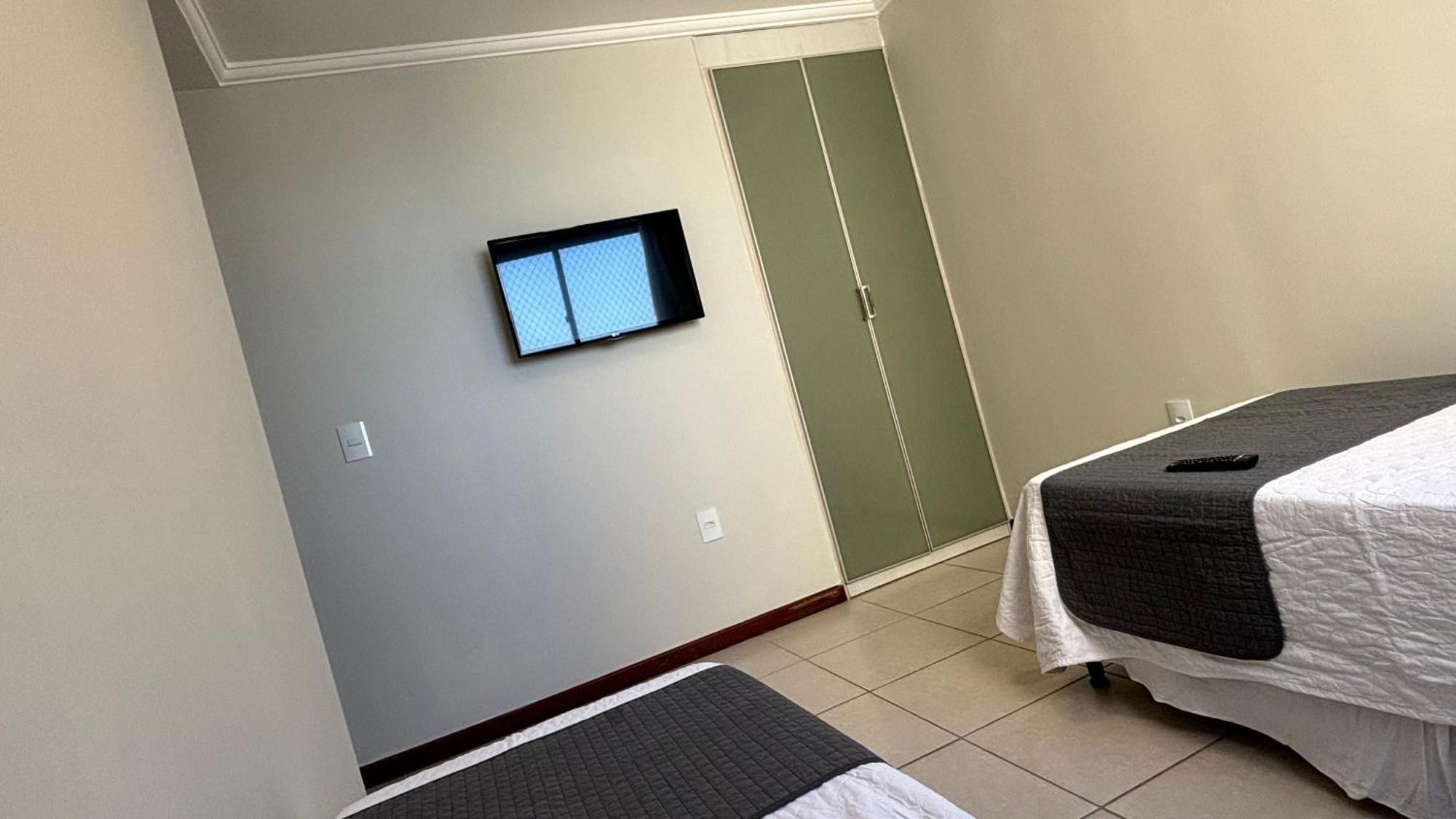 Apartamento Na Praia Do Morro - Condominio Praia Da Maruja - Na Quadra Da Praia Guarapari Eksteriør bilde